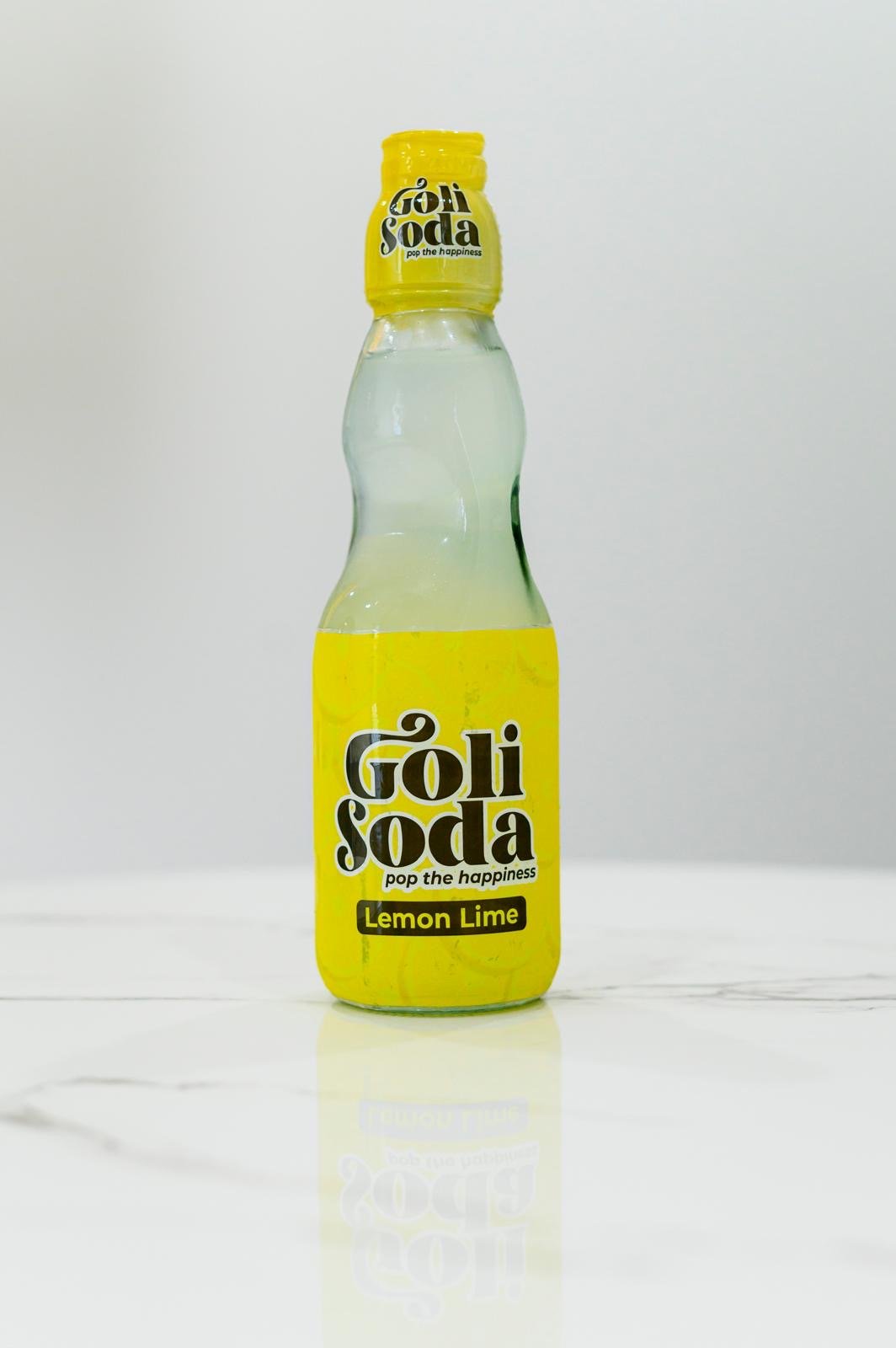 Goli Soda Lemon Lime bottle